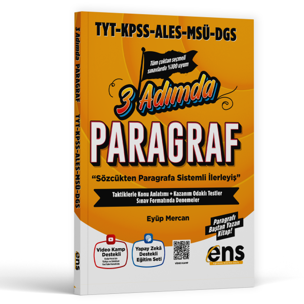 ENS DESTEK TYT 3 ADIMDA KÖS PARAGRAF - 2025-26